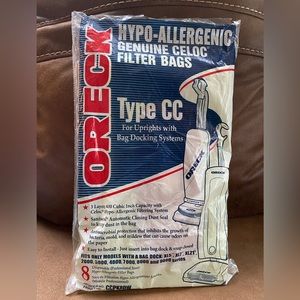 Oreck type cc vacuum bags